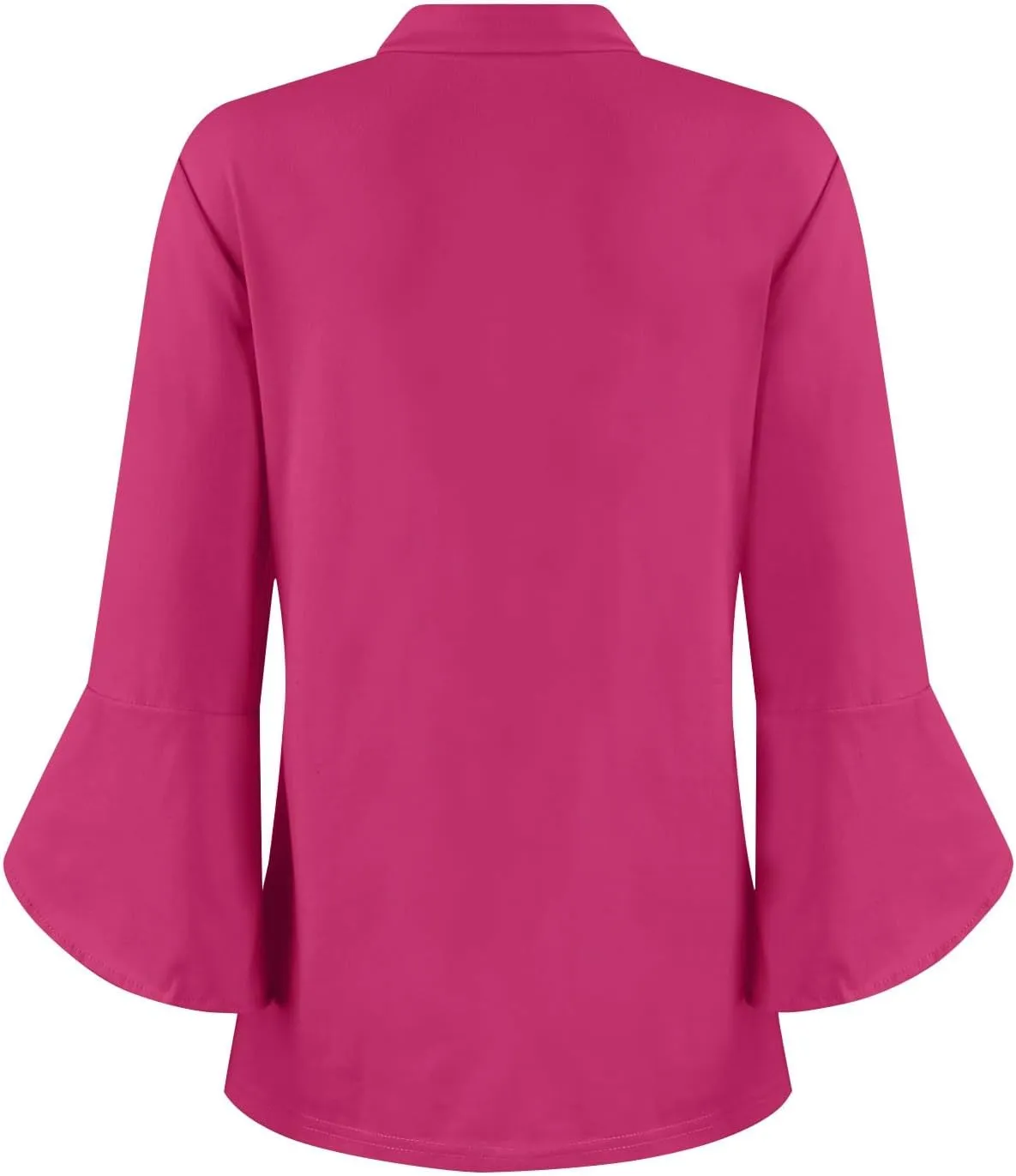 3/4 Sleeve Tops for Women V Neck Summer T Shirts Trendy Bell Sleeve Floral Print Blouses Dressy Casual 2025 Tops Cute
