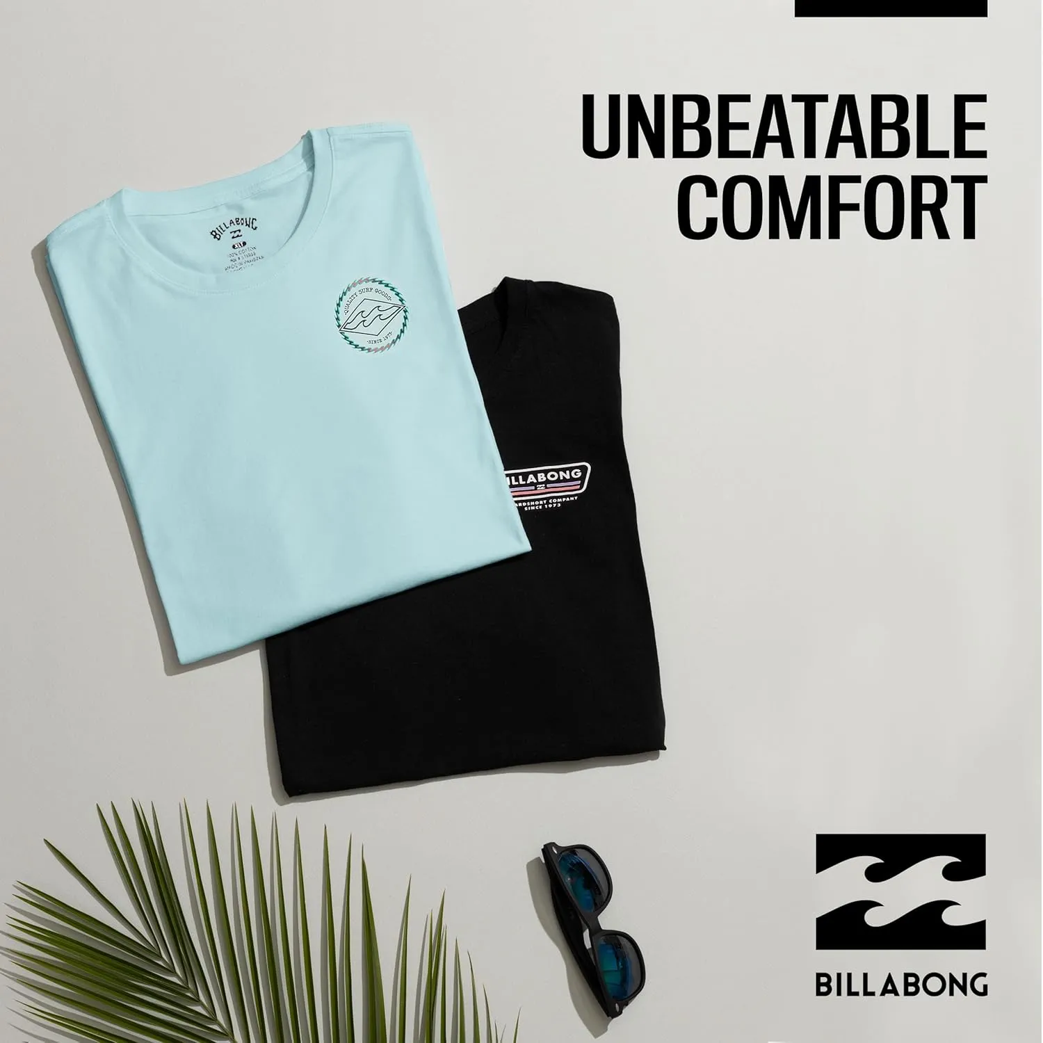 Billabong Big and Tall T-Shirts for Men  2 Pack Cotton Mens Beach Summer Tees