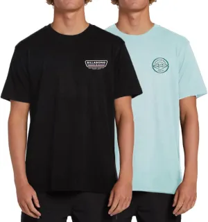 Billabong Big and Tall T-Shirts for Men  2 Pack Cotton Mens Beach Summer Tees