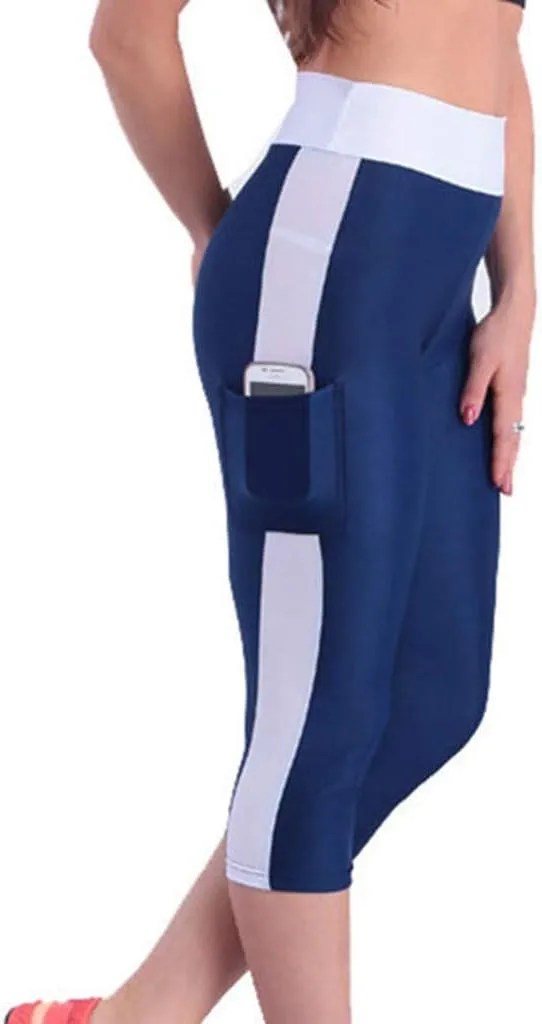 Capri Pants for Women Summer 2024 Yoga Women's Capris Control Tummy High Pants Tummy Control Yoga Pants Womens