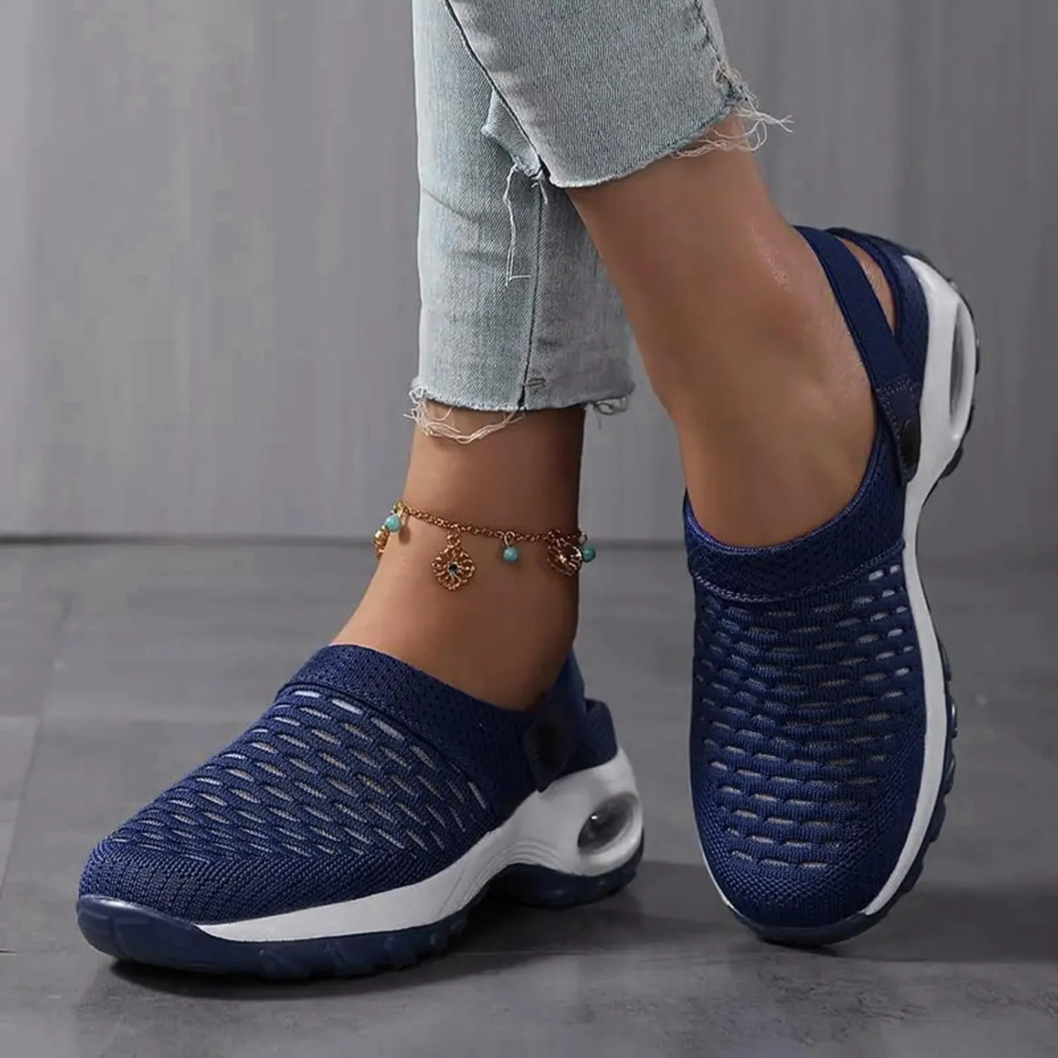 Cathalem High Heeld Wedge Sneakers for Women, Ladies Hidden Heel Sneakers Dressy Lace Up Shoes High Top Sneakers