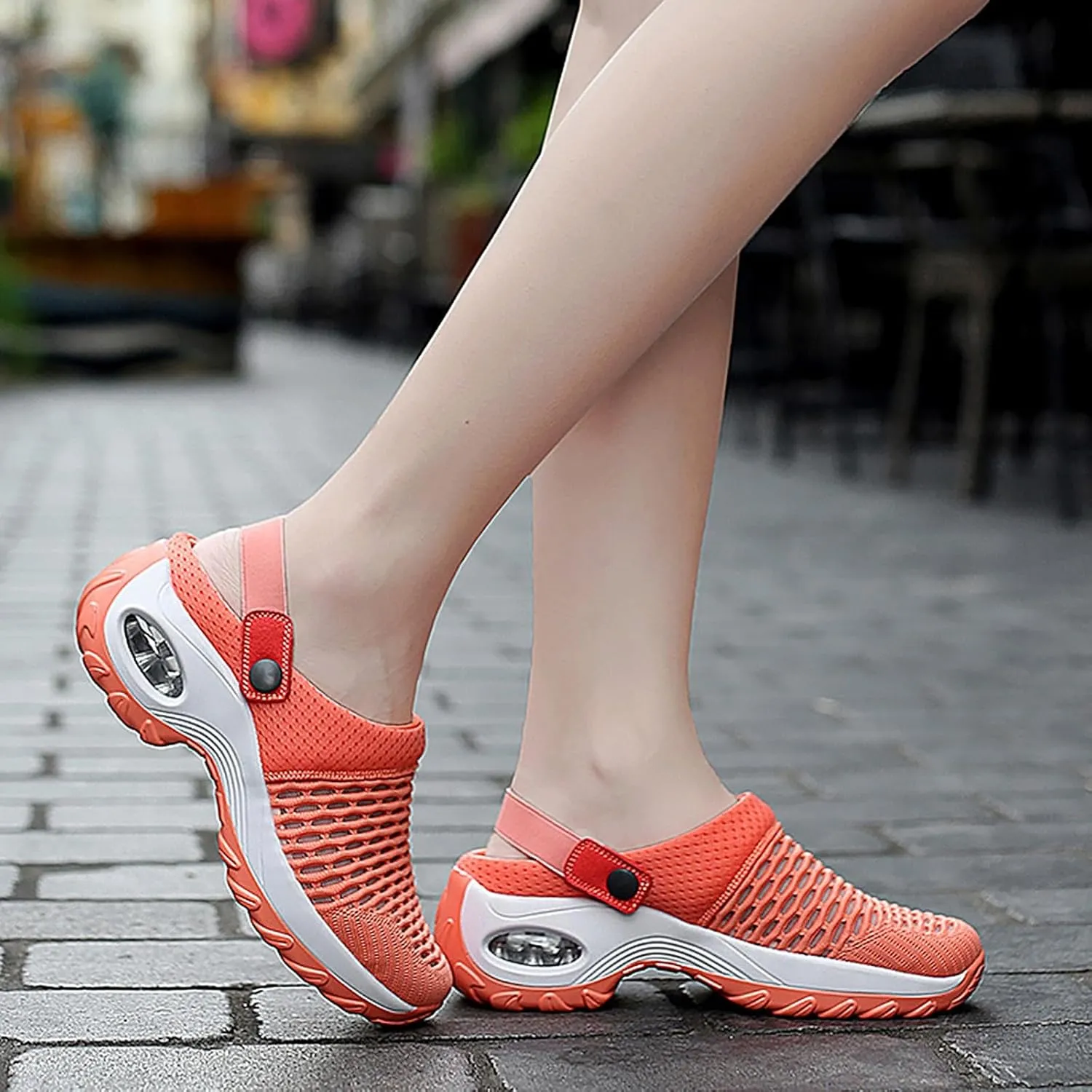 Cathalem High Heeld Wedge Sneakers for Women, Ladies Hidden Heel Sneakers Dressy Lace Up Shoes High Top Sneakers