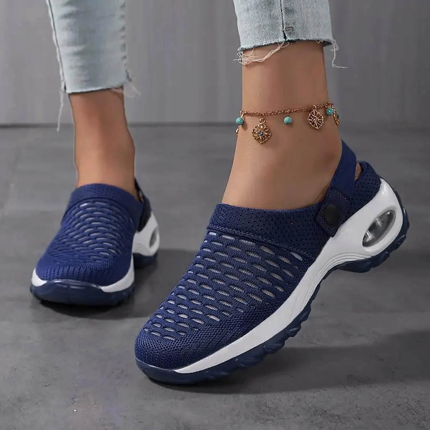 Cathalem High Heeld Wedge Sneakers for Women, Ladies Hidden Heel Sneakers Dressy Lace Up Shoes High Top Sneakers