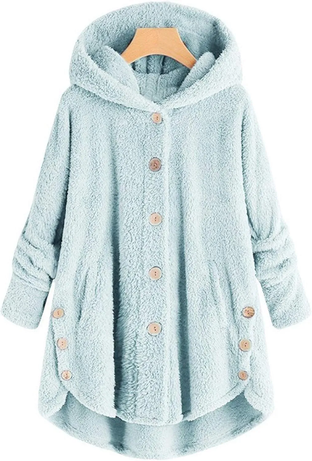 ChicCrate Cardigan Sweaters for Women Fleece Sherpa Jacket Open Front Lightweight Cardigans Long Sleeve Pullover Warm Clothes
