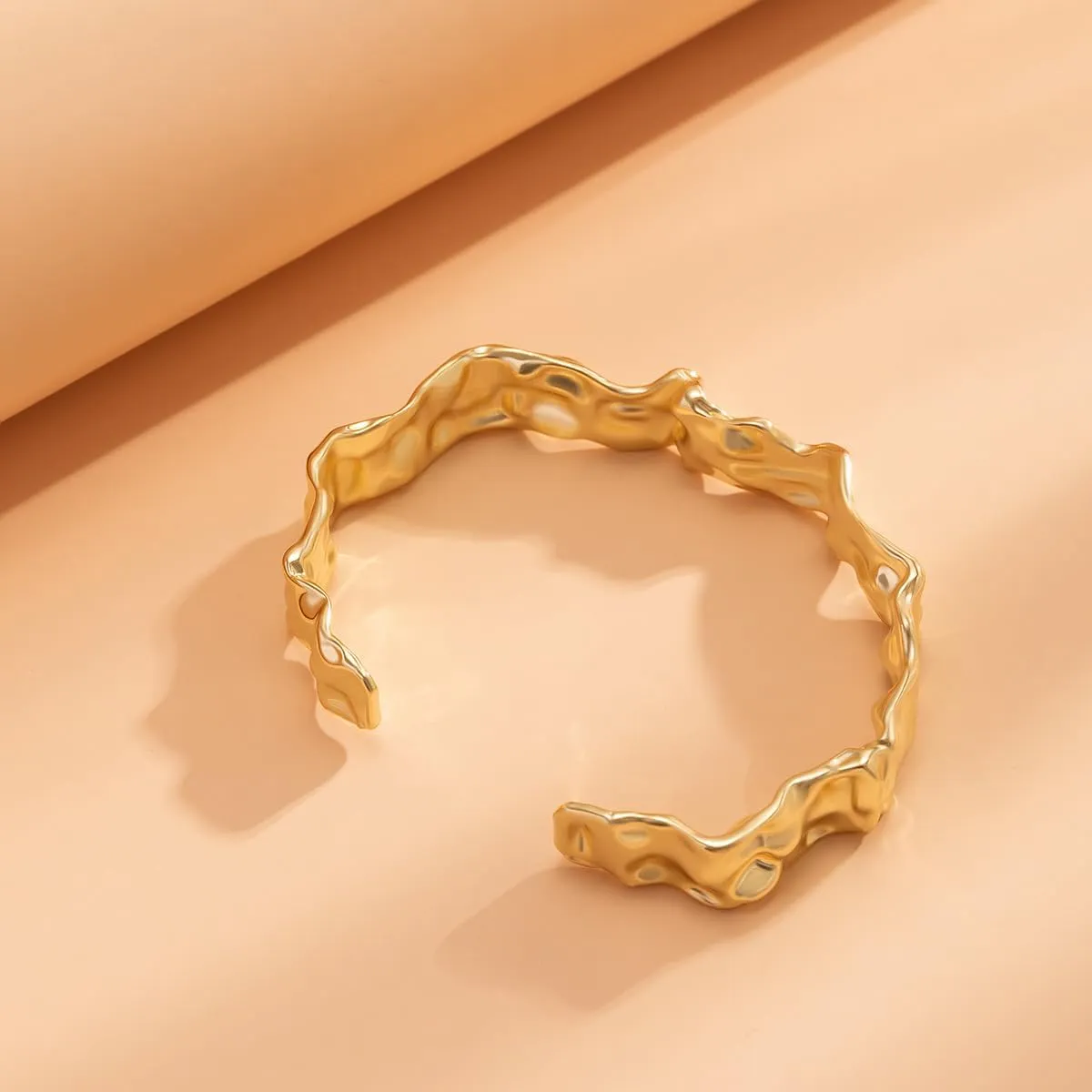 Chunky Gold Bracelet Chunky Bracelets for Women Gold Arm Cuff Bracelets Bangles Gold Arm Cuffs Adjustable Open Arm Cuff Jewelry Gifts