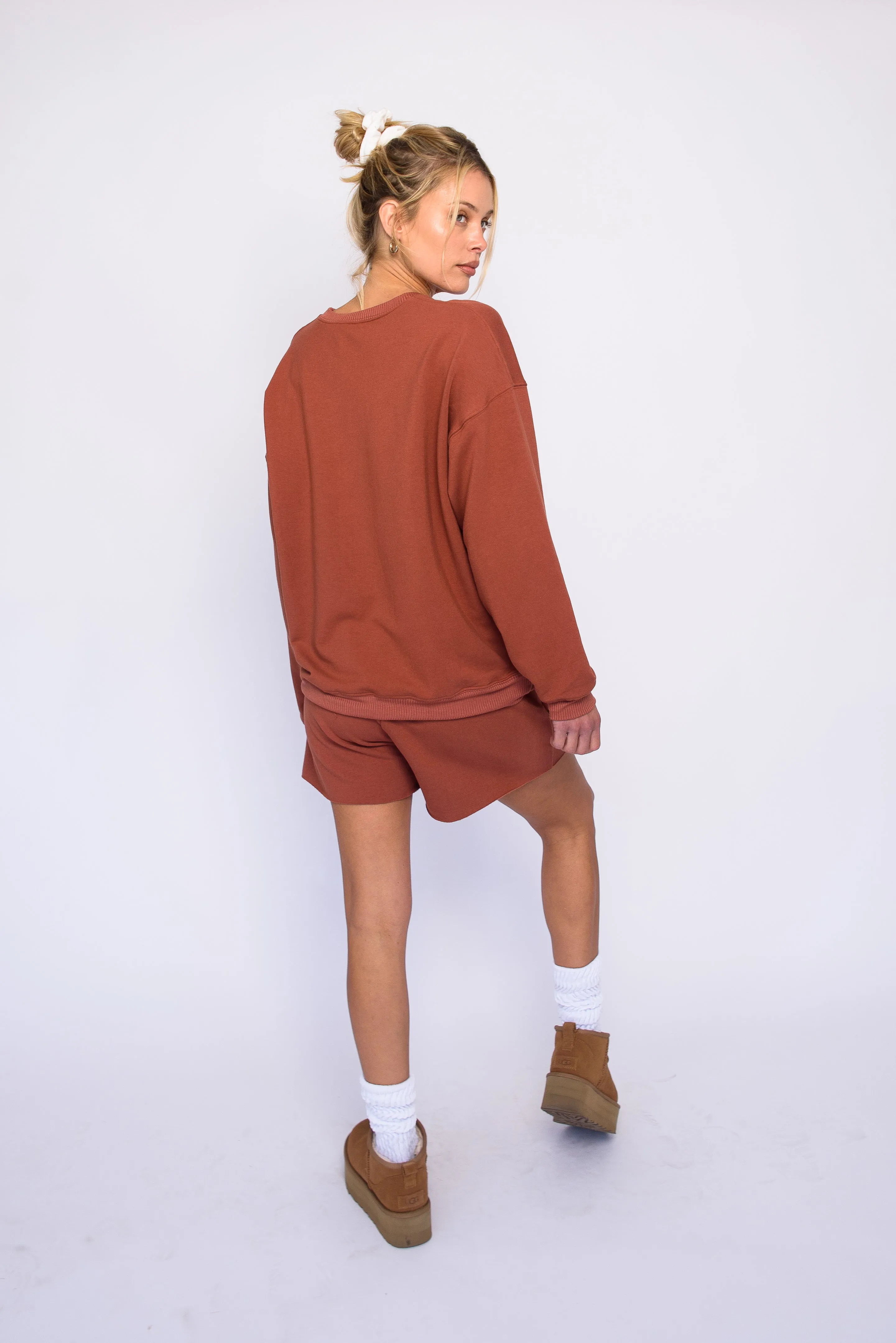 CLOUDLUX Chris Crewneck - Dune