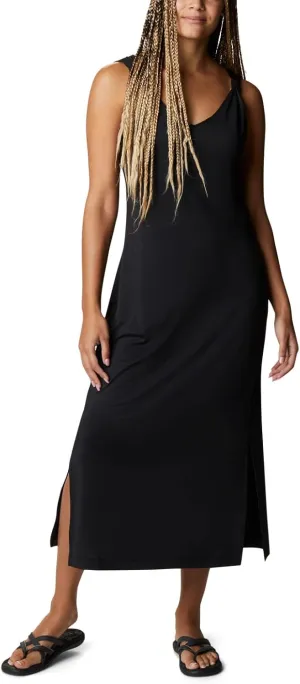 Columbia Women's Chill River Midi Dress, Black, 3X Plus