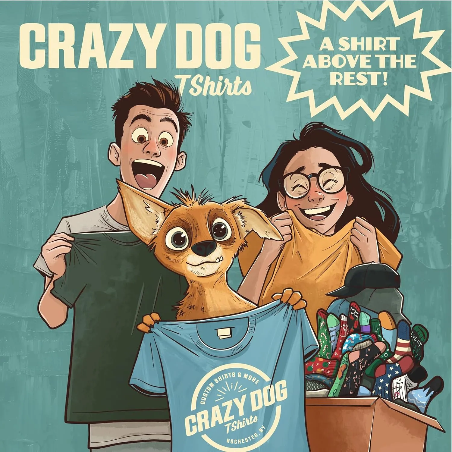 Crazy Dog Mens Shirts Promoted to Papa Grandpa or Uncle 2025 2024 or 2023 Funny Fathers Day Tees