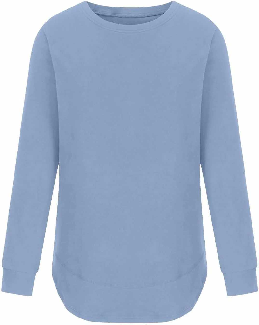 Crewneck Sweatshirts Women Long Sleeve Oversized Sweatshirt Casual Sweaters for Trendy Solid Pullover Sweatshirt