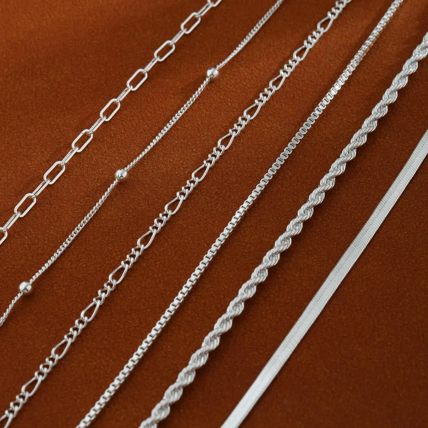 Dainty 14K Gold Bracelets for Women - Waterproof Stackable Gold Bracelet Set - Perfect for Stylish Women