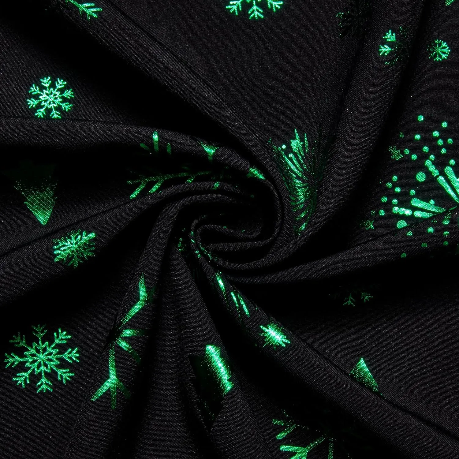 DiBanGu Christmas Shirts for Men Holiday Button Down Snowflake Dress Shirts Xmas Festival Long Sleeve Shirt for Vacation