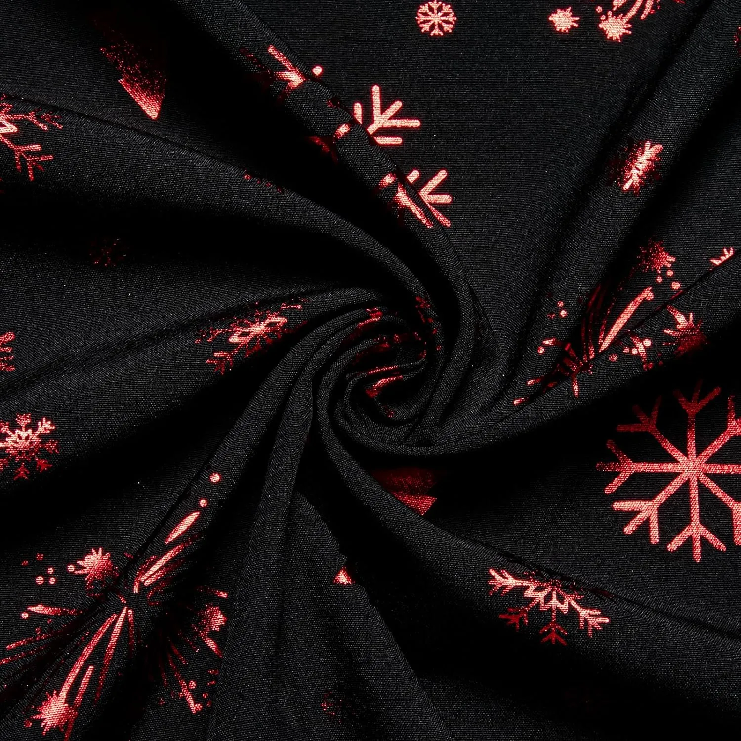DiBanGu Christmas Shirts for Men Holiday Button Down Snowflake Dress Shirts Xmas Festival Long Sleeve Shirt for Vacation