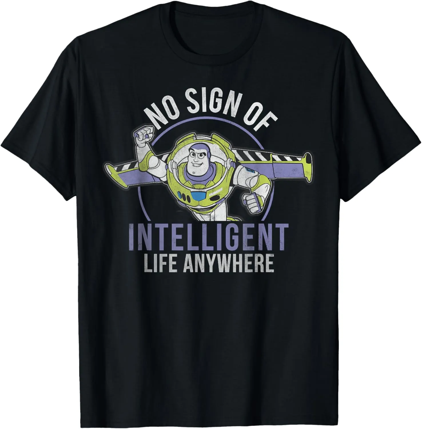 Disney Pixar Toy Story Buzz Lightyear Intelligent Life T-Shirt