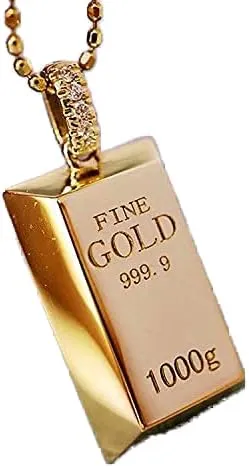 Engraving 3D Bar Name 1kg Pendant Necklace Necklace Personalized Text Message Cool Simple Design Women Customized Vertical Cuboid Stick Pendant Necklaces Stainless Steel Birthday Gift