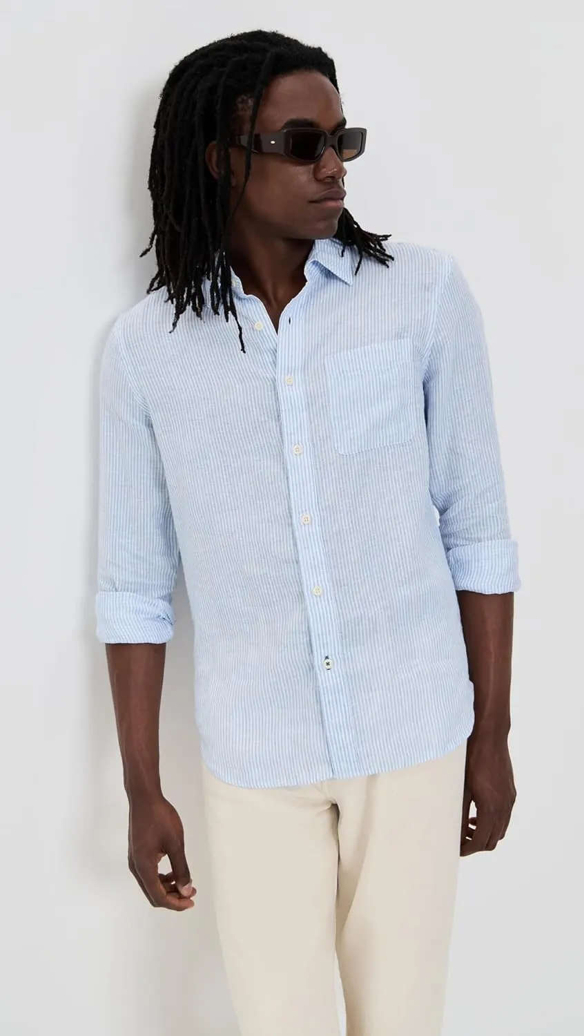 Faherty Men's Linen Laguna Shirt