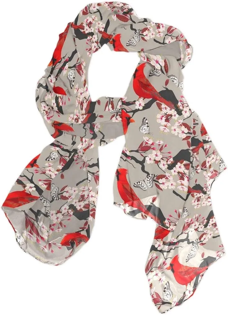 Fashion Custom Women Long Silk Scarf Shawl Wrap Stole