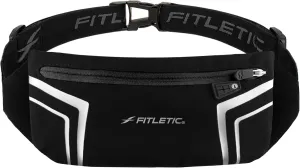 Fitletic Modern Sports Running Belt For Men & Women  Water Resistant Pouch - Fits All Smart Phones- Lightweight, Low Profile Design Lycra Coated With Inner Card Organizer Pocket