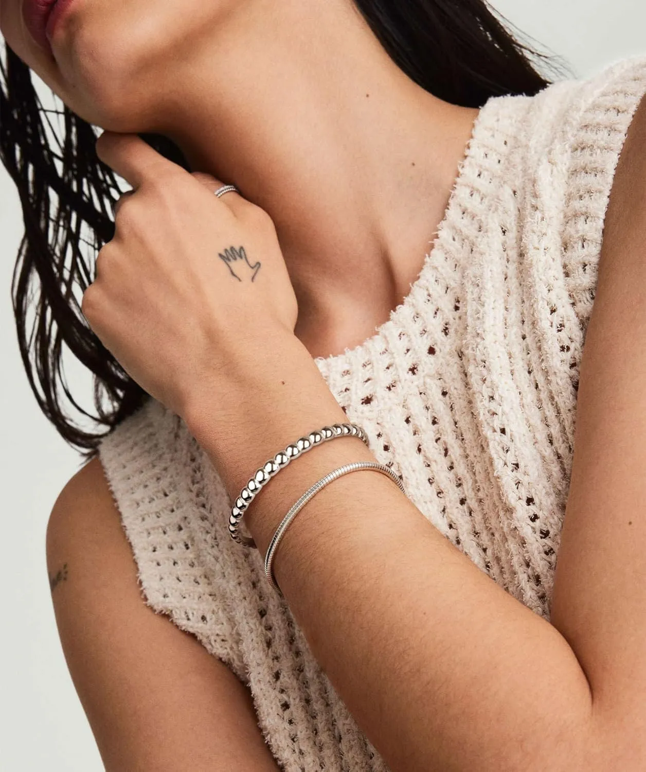 Gold Cuff Bracelets Stackable Plain Dome Adjustable Open Bracelets for Women Classic Dainty Cute Oval Lightweight Polished Bracelet Gold and Silver