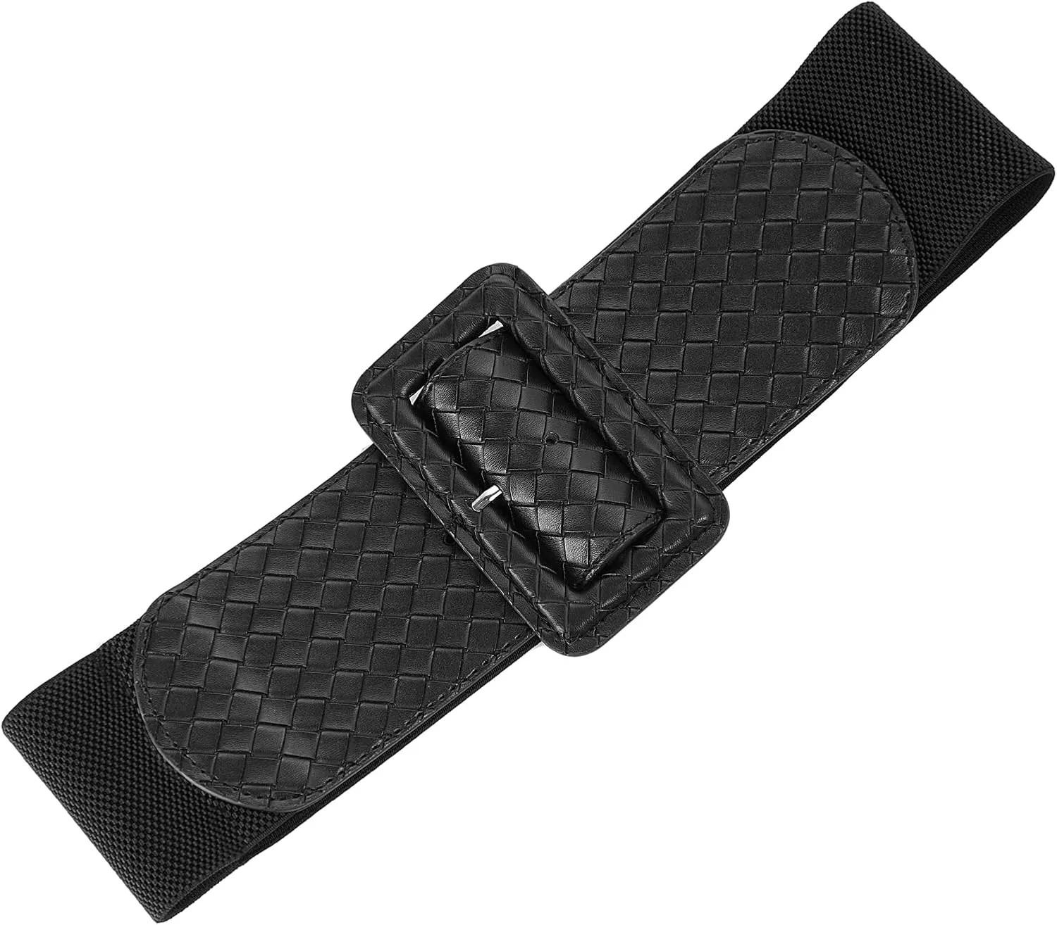 GRACE KARIN Women's Stretchy Belt 1950s 3 Inch Wide Elastic Belts