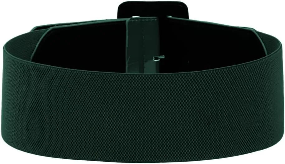 GRACE KARIN Women's Stretchy Belt 1950s 3 Inch Wide Elastic Belts
