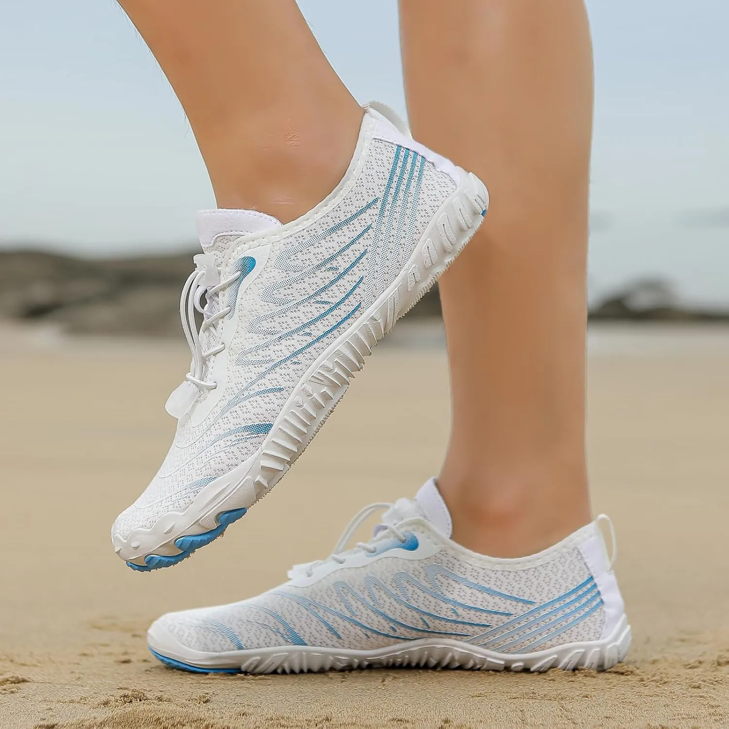 Grounding Shoes with Copper Barefoot Footwear Hike for Womens Mens Soft Trail Running Healthy & Non-Slip Water Beach Aqua Socks Wide Swim Outdoor Anti Slip Pool Hiking Kayaking Diving Surfing