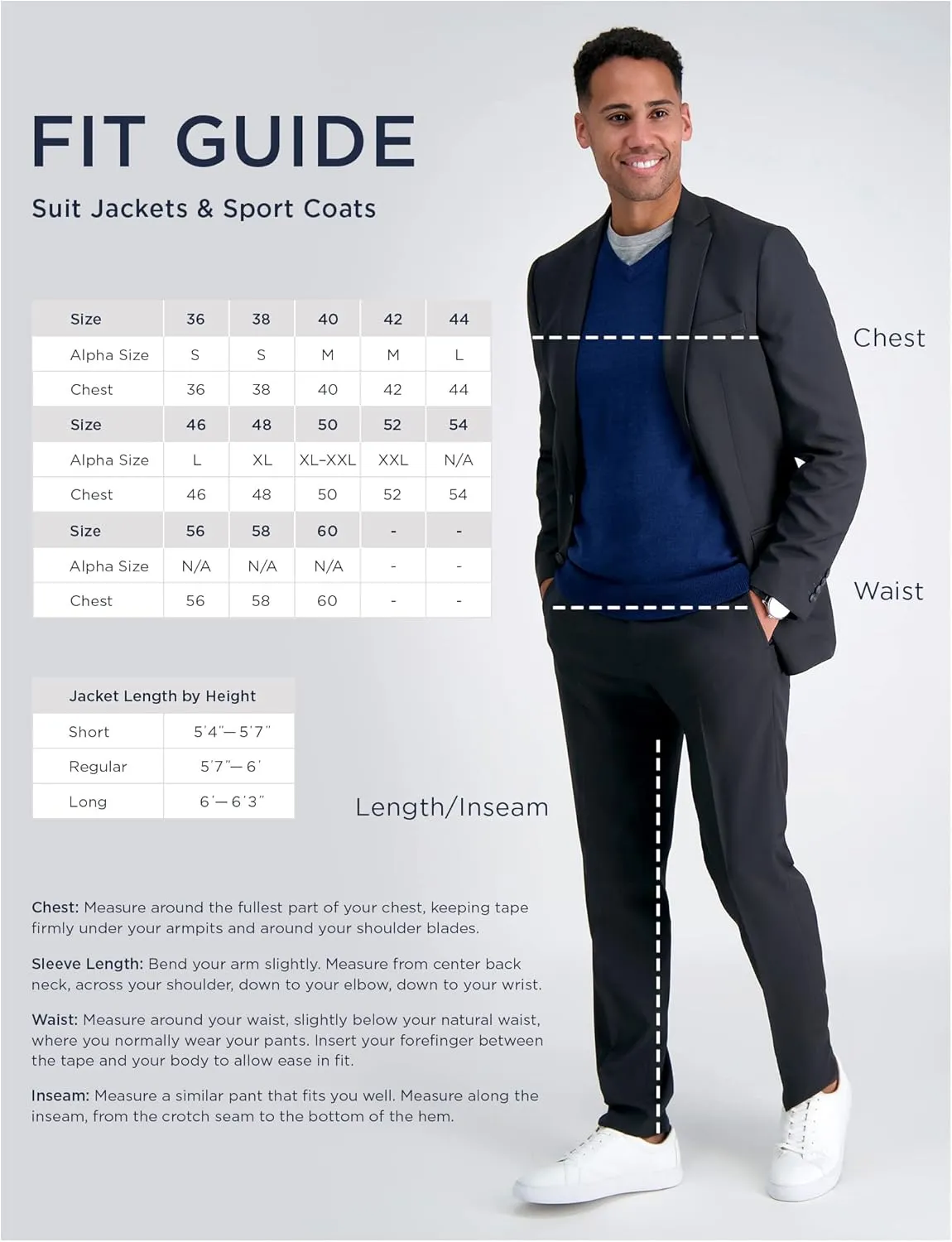 Haggar J.M Premium Stretch Classic Fit Suit Separates - Pants & Jackets