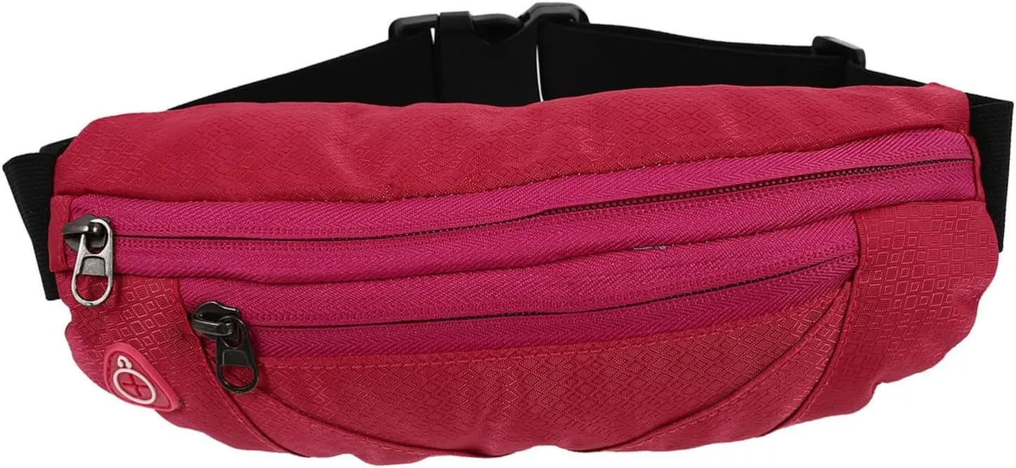 HEMOTON Unique Design Running Waist Bag Pouch for Mobile Id Cash Large Space Sports Anti-theft Bag
