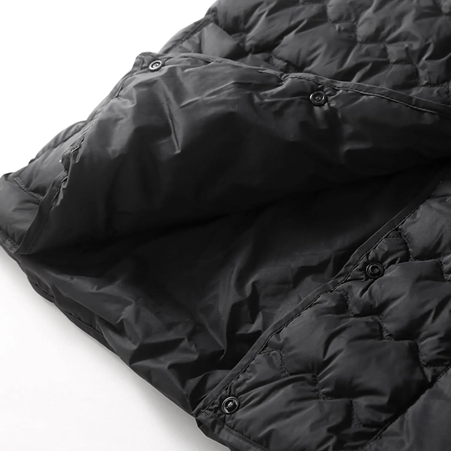 HGps8w Womens Winter Quilted Hooded Puffer Vest Lightweight Padded Gilet Sleeveless Puffy Jackets Down Coats with Pockets