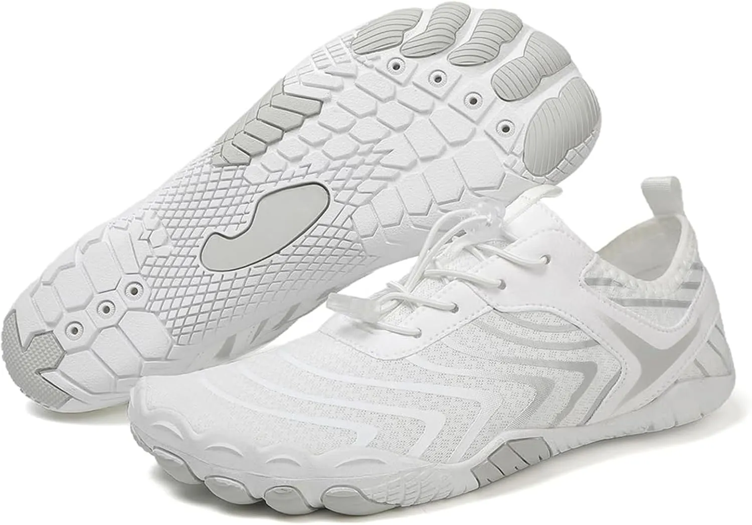 Hike Barefoot Shoes Womens Mens Pro Water Wide Toe Box Non-Slip Breathable Footwear Healthy Unisex Athletic Hiking Neuropathy Grounded Comfort Wear Quick Drying Swim Beach Aqua Sport Diving