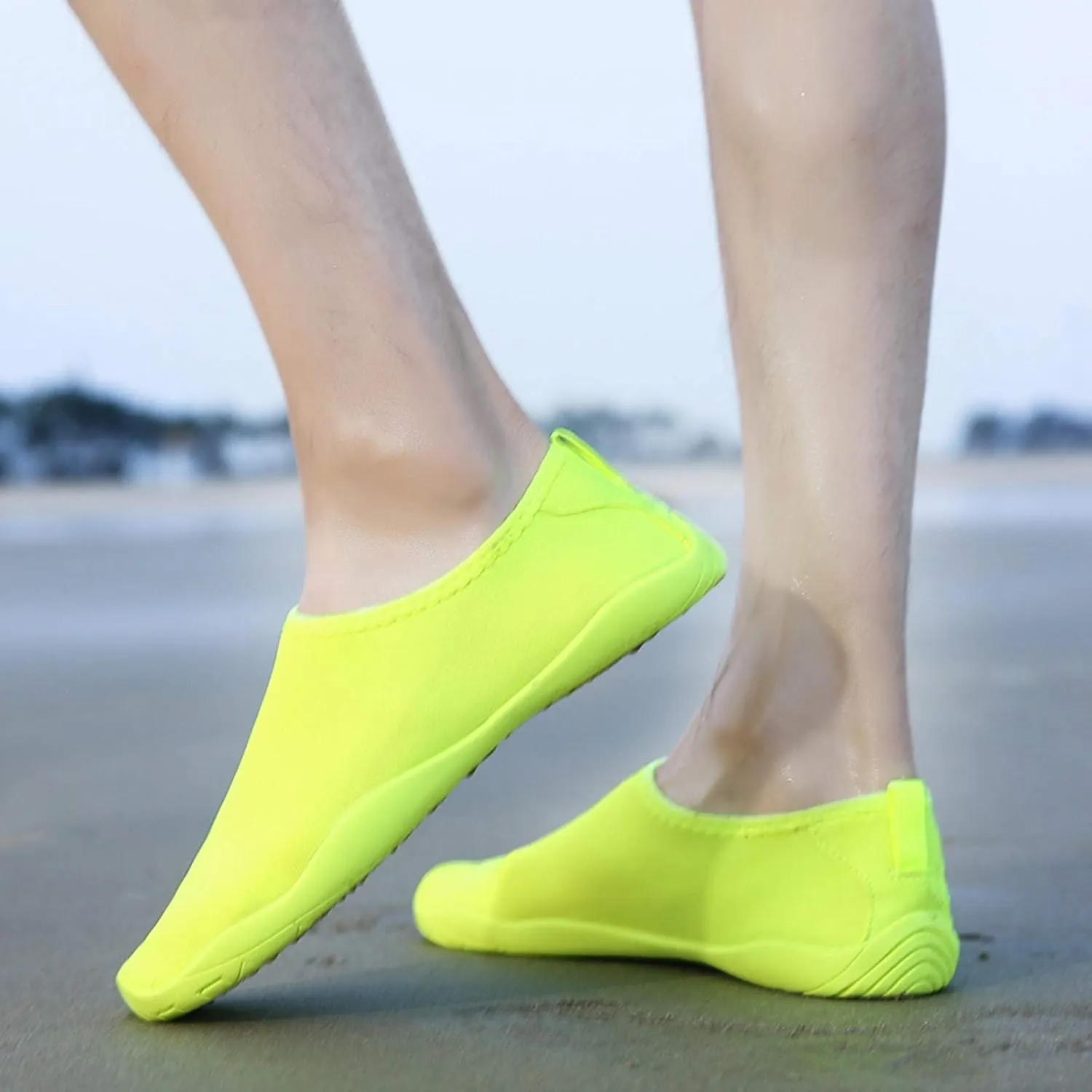 Hiking Beach Barefoot Swimming Water Quick Dry Shoes Shoes Shoes Shoes Man Women's Sandals for Women with Heel Rope (Green, 11)