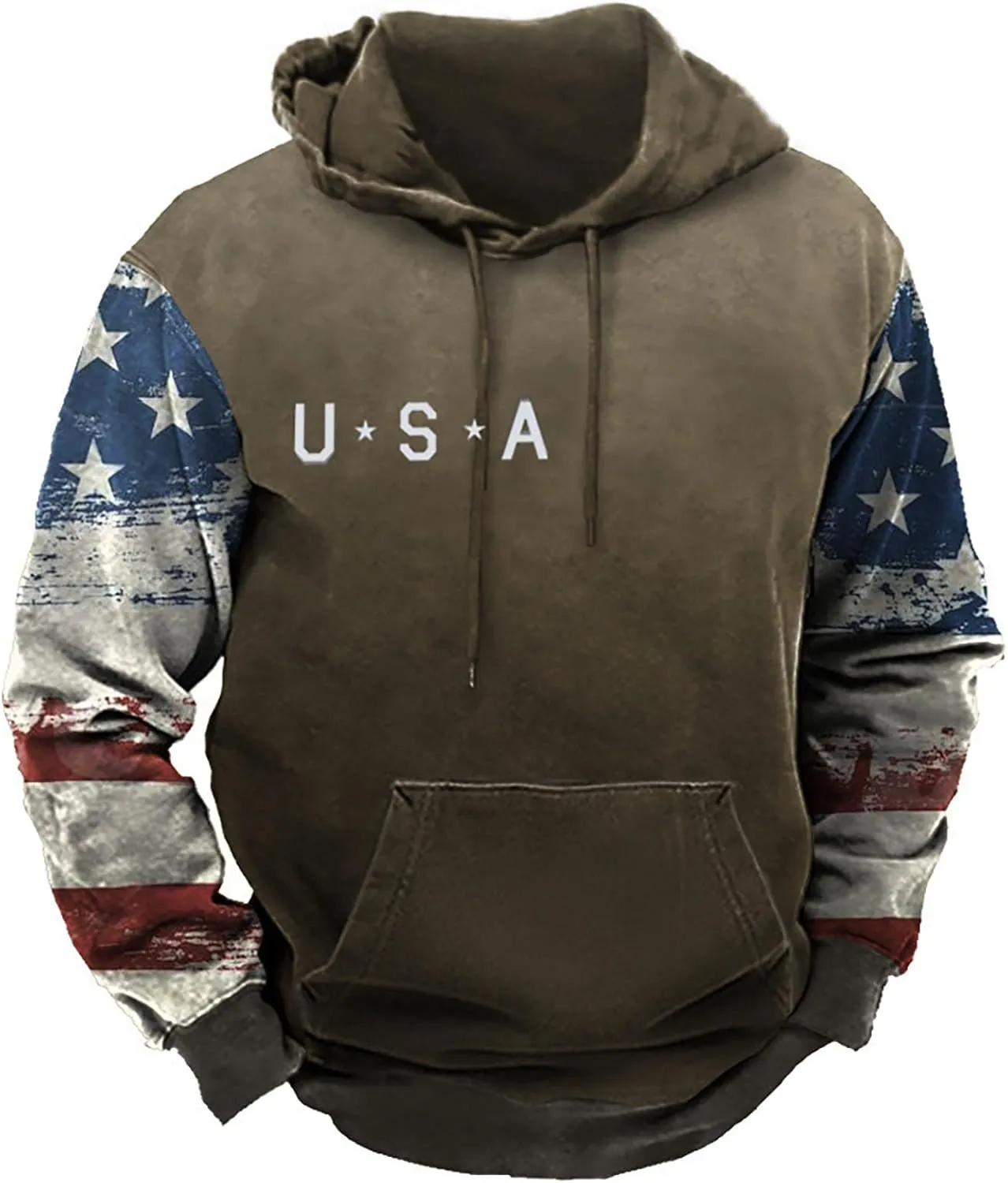 Hoodies for Men Pullover Casual Thick Gym Long Sleeve Coat Comfy Pullover Sweater Men Winter Shirts with Pockets