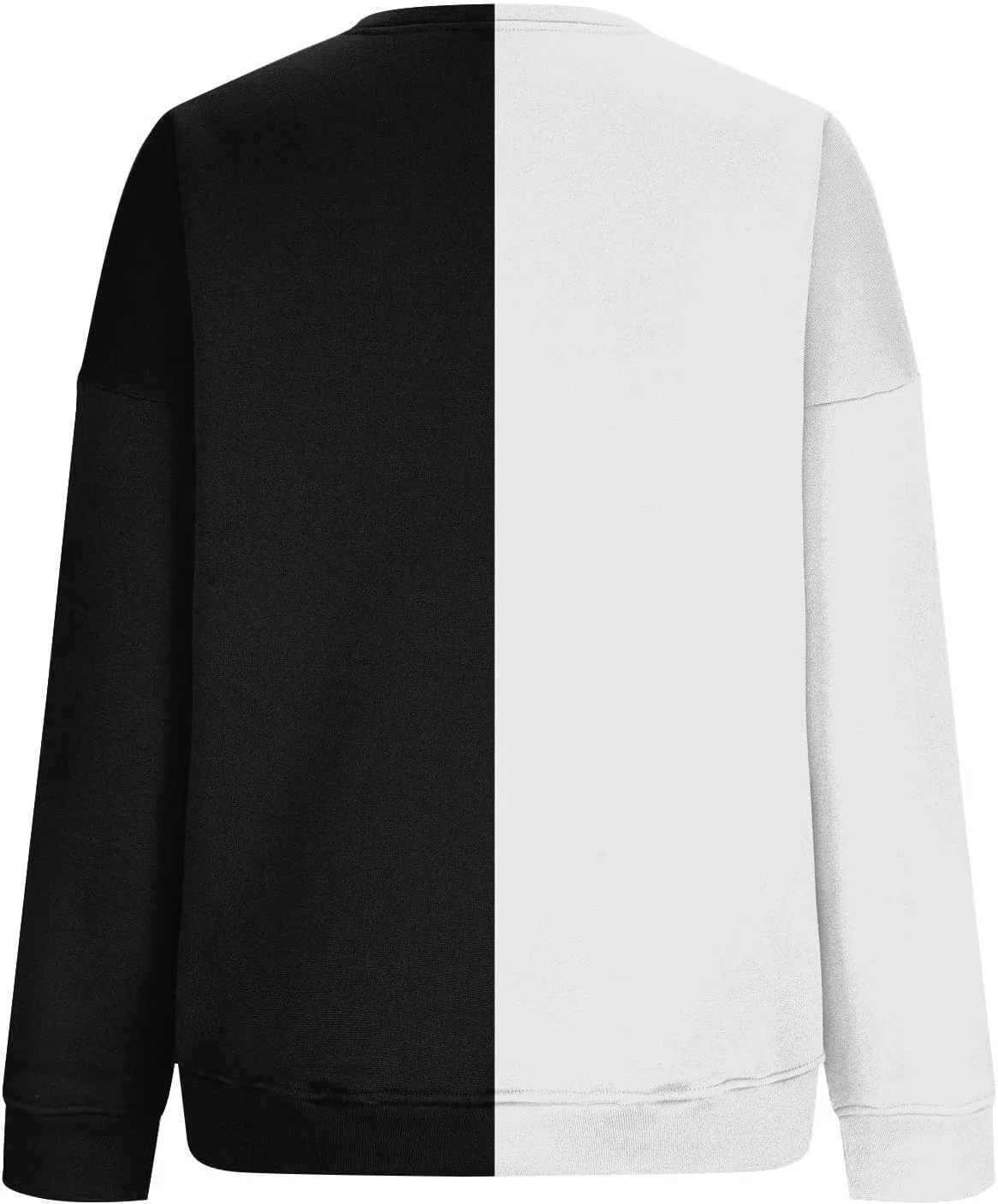 HTHLVMD Womens Sweatshirts Long Sleeve Crewneck Casual Striped Pullover Sweatshirts 2024 Outfits Fall Clothes for Women