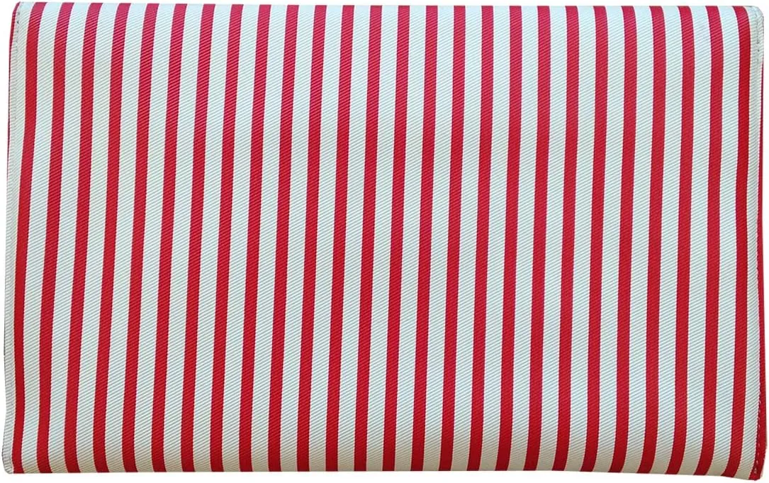 JNB Stone Accent Fabric Envelope Clutch
