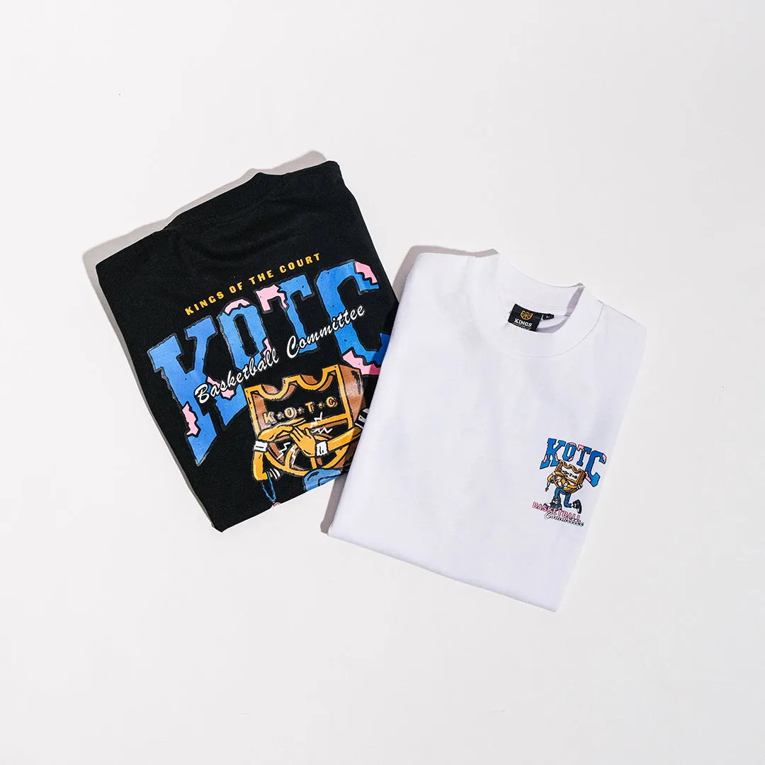 Kings of the Court KOTC Basketball Committee T-Shirt for Men