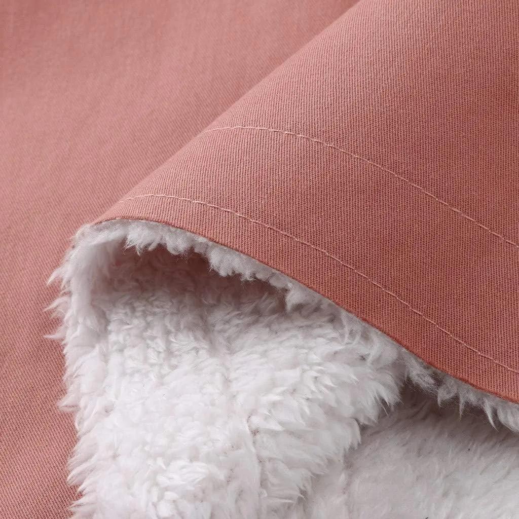 LCMTWX Fuzzy Fleece Jackets for Women Lapel Single Breasted Long Sleeve Plus Size Outwear Fuzzy Faux Shearling Zipper Plus