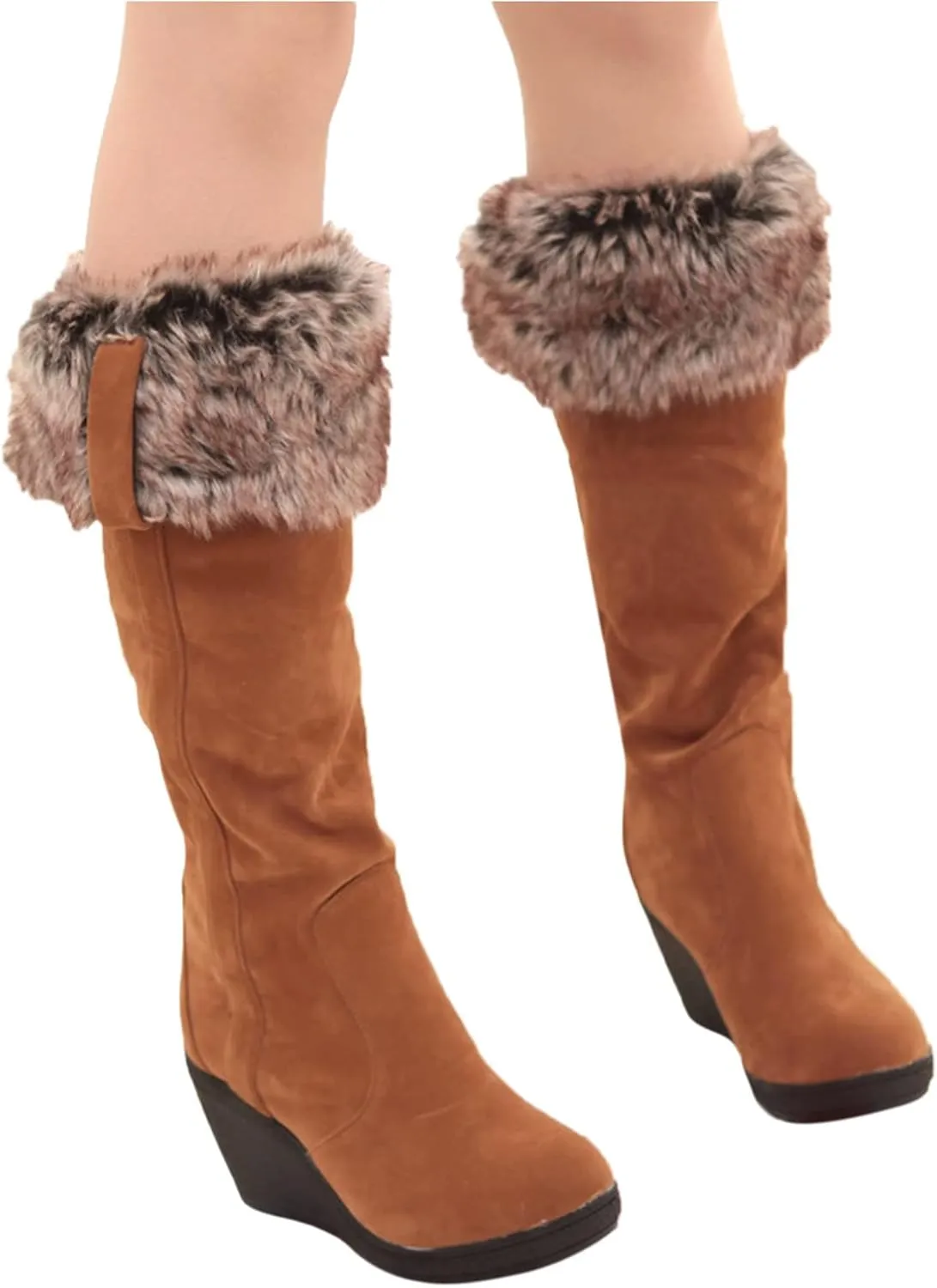 Long Winter Boots for Women Knee High Winter Snow Boots Women Size 11 Ladies Snow Boots Waterproof Chunky Heel Winter Boots for Women Botas De FrO Para Mujer