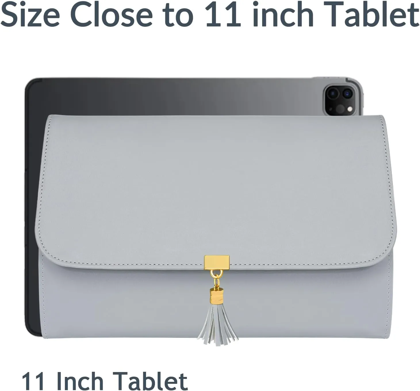 MATEIN Jewelry Travel Organizer for Women, Tangle Free Portable Leather Jewelry Storage Roll Bag Envelope Clutch, Waterproof Lightweight Jewelry Case Holder for Necklaces, Rings, Earrings, Bracelets