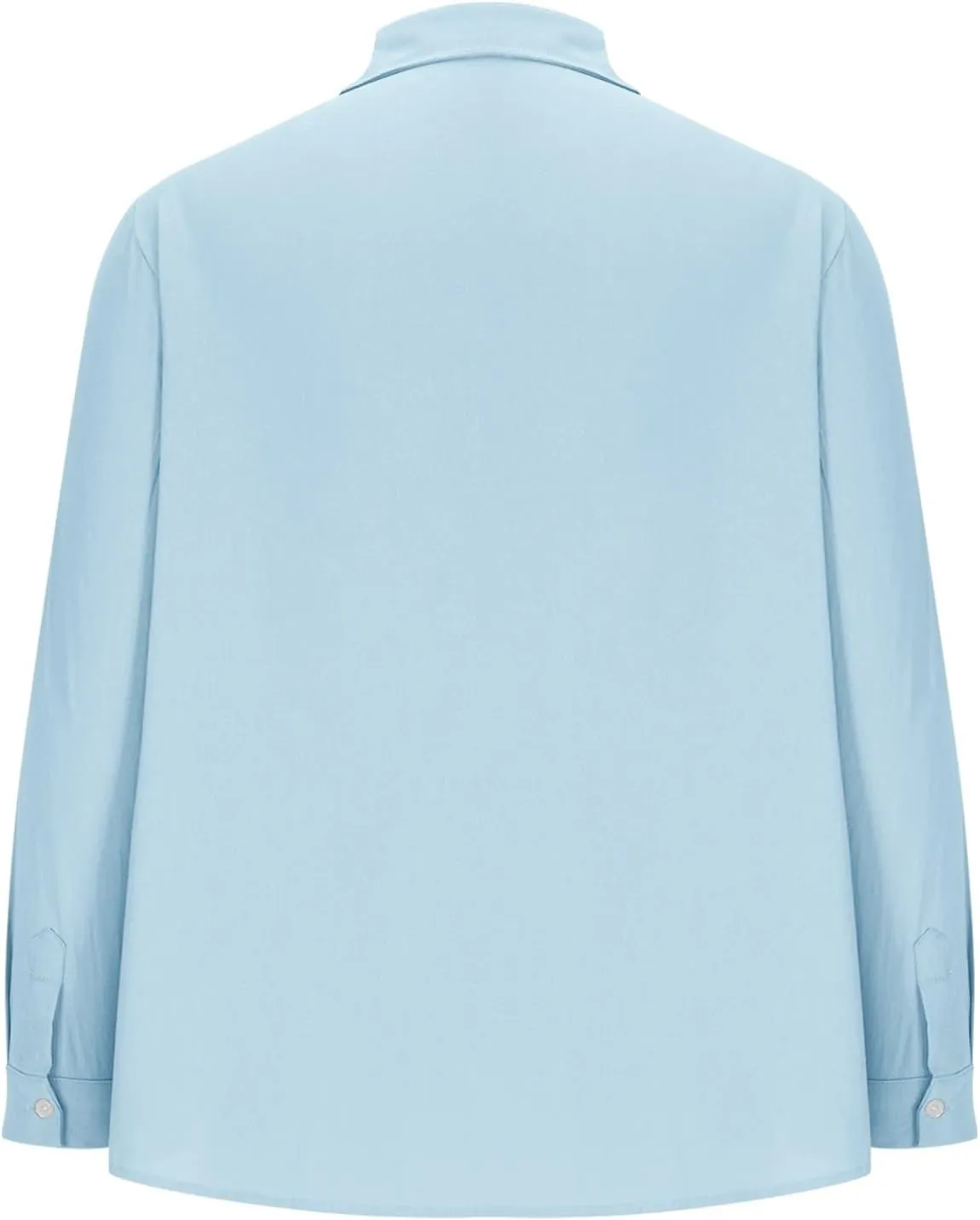 Mens Casual Solid Color Long Sleeve Shirts Cotton Linen Lapel Shirt with Pockets Casual Lightweight Button Down Tops
