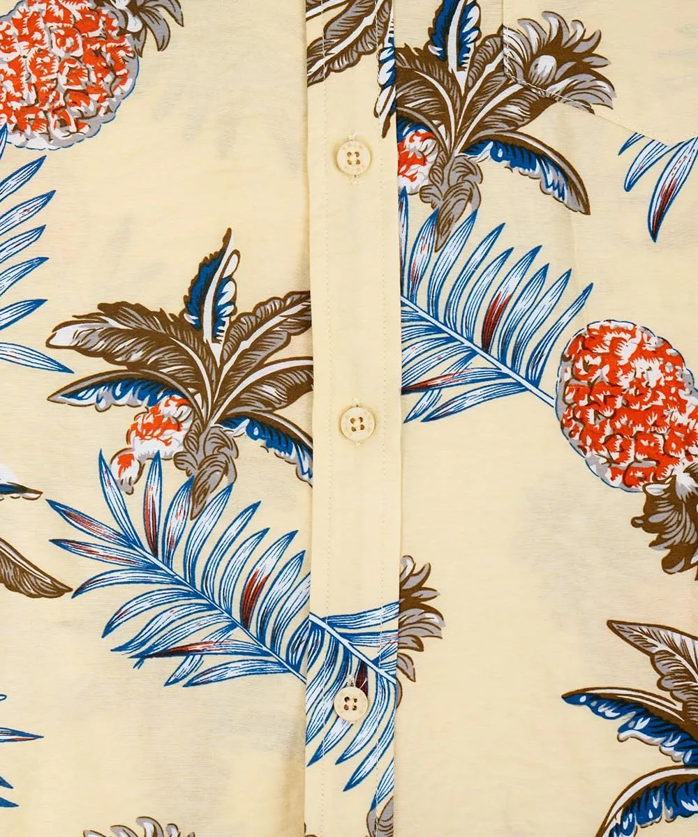 Men's Hawaiian Floral Shirt Short Sleeve Casual Button Down Shirt Summer Holiday Beach Shirt for Men