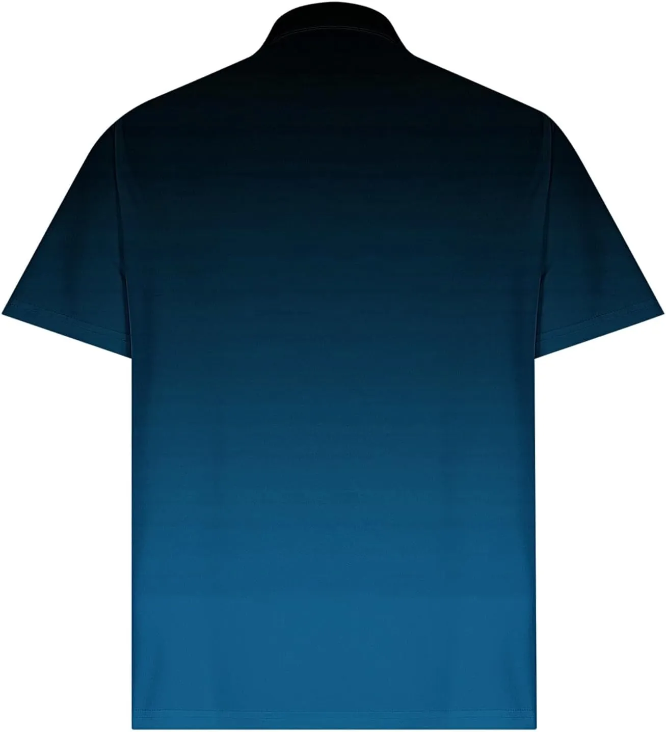 Mens Polo Shirts Short Sleeve Gradient Color Gym Workout Golf T-Shirt Casual Fashion V Neck Button Down Tops 2025