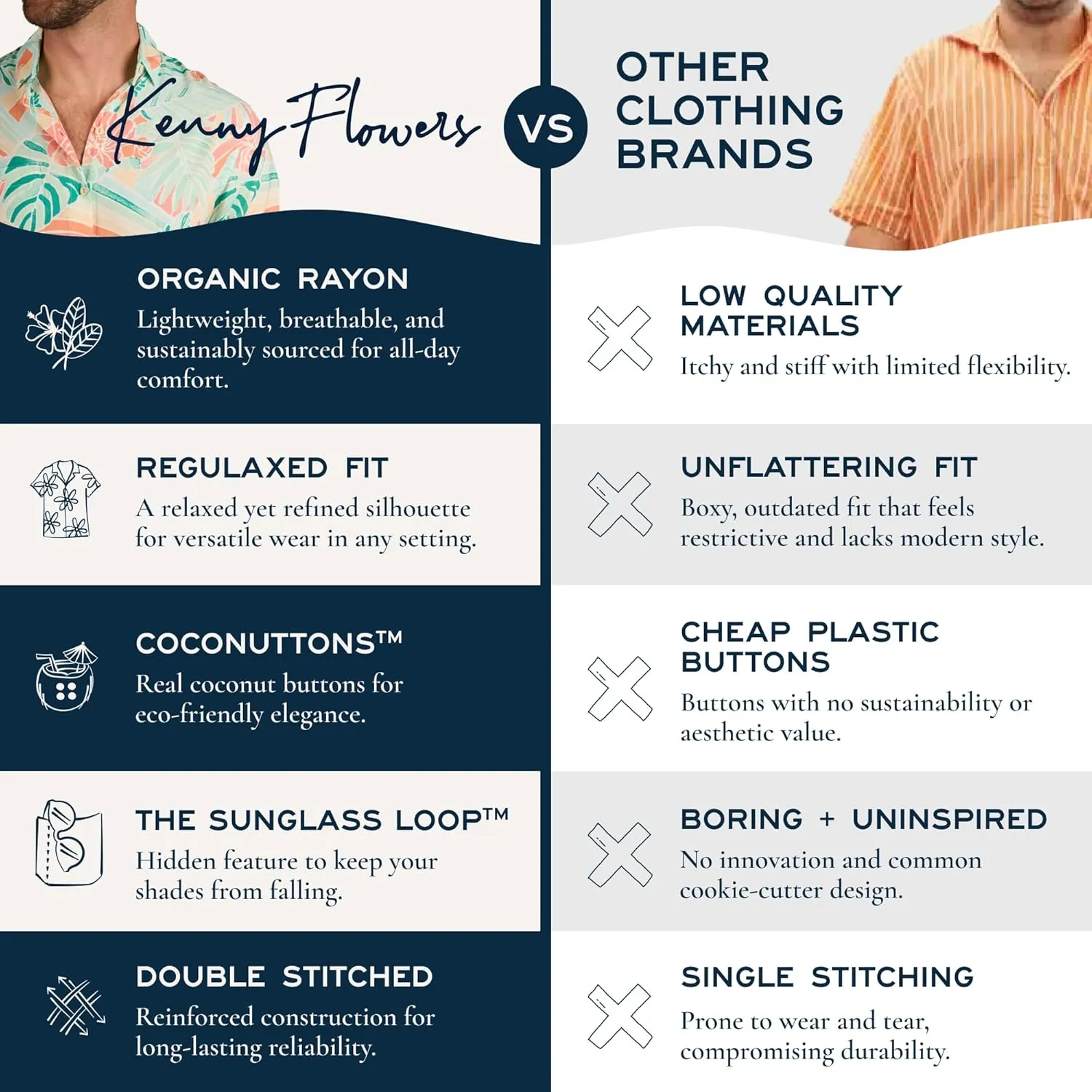 Men's Short Sleeve Button-Down Shirt, Printed Modern Hawaiian Shirt, Soft Rayon, Regular and Relaxed Fit