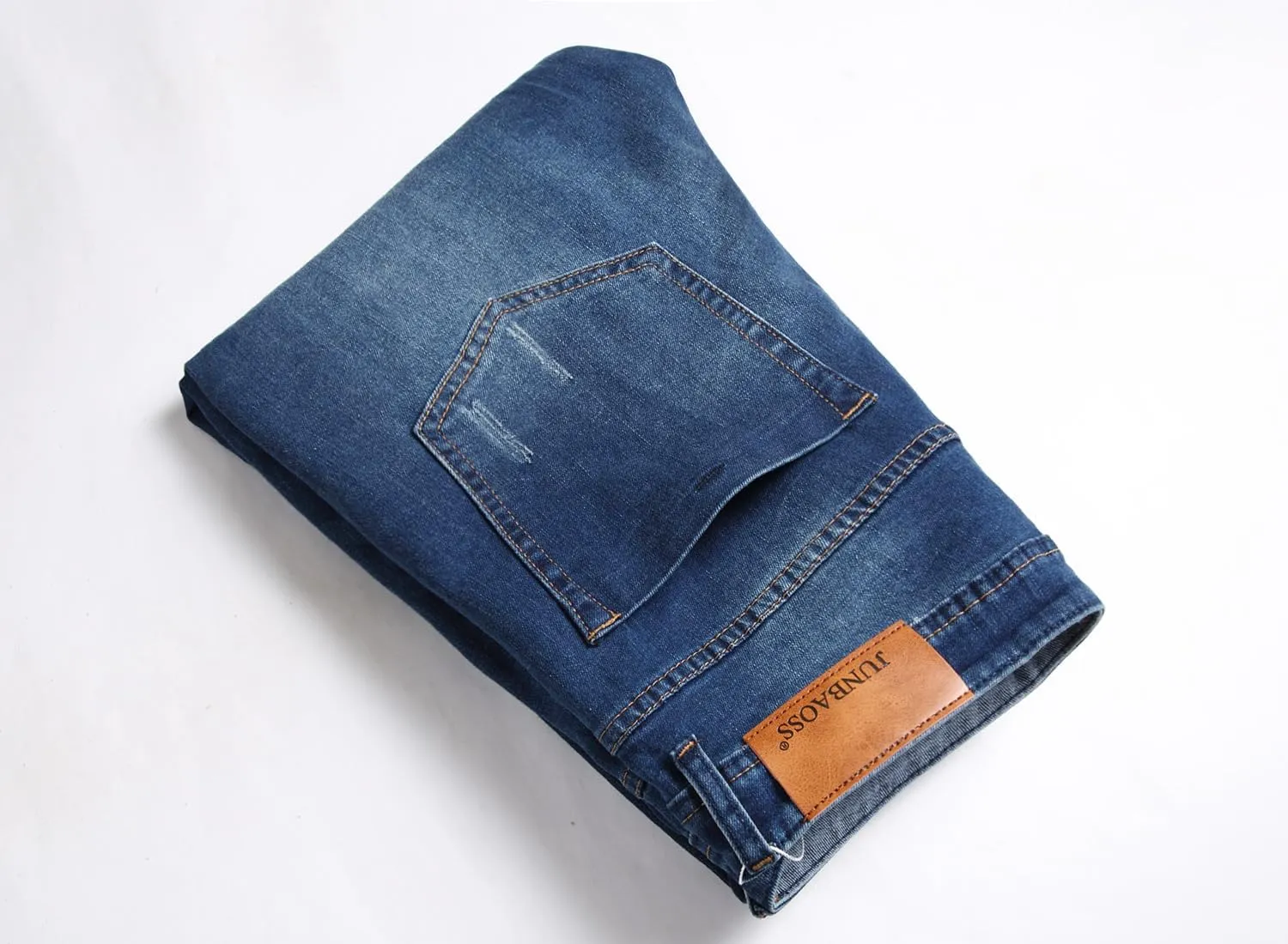 Men's Slim Fit Stretch Jeans Ripped Skinny Jeans for Men, Fashion Straight Leg Comfort Flex Waist Cargo Denim Pants