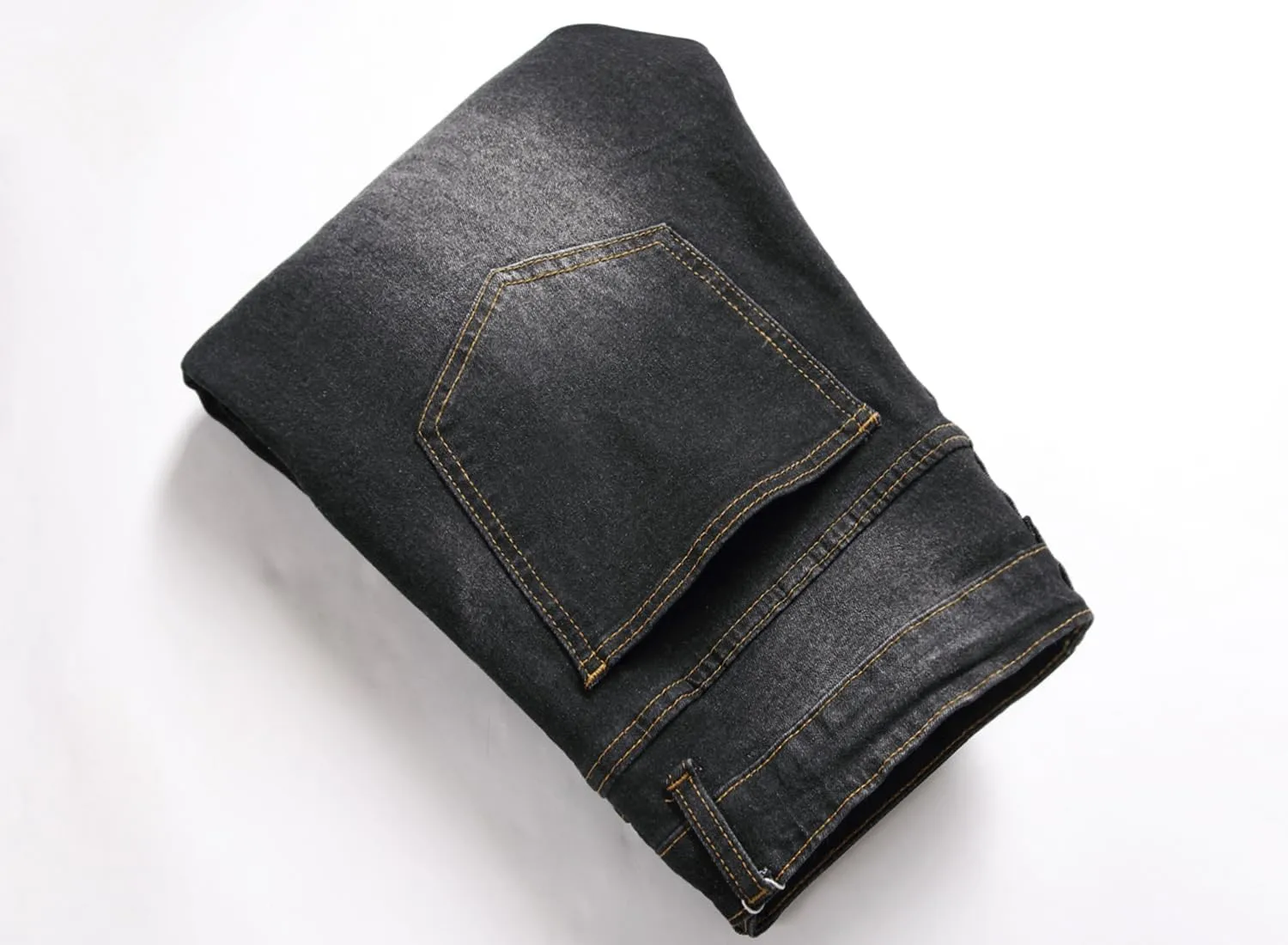 Men's Slim Fit Stretch Jeans Ripped Skinny Jeans for Men, Fashion Straight Leg Comfort Flex Waist Cargo Denim Pants