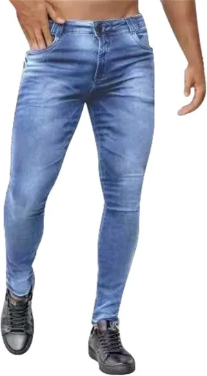 MIDOO Mens Jeans Slim Fit Straight Leg Casual Comfort Flex Waist Denim Pants Tapered Leg Fashion Skinny Jeans Trousers