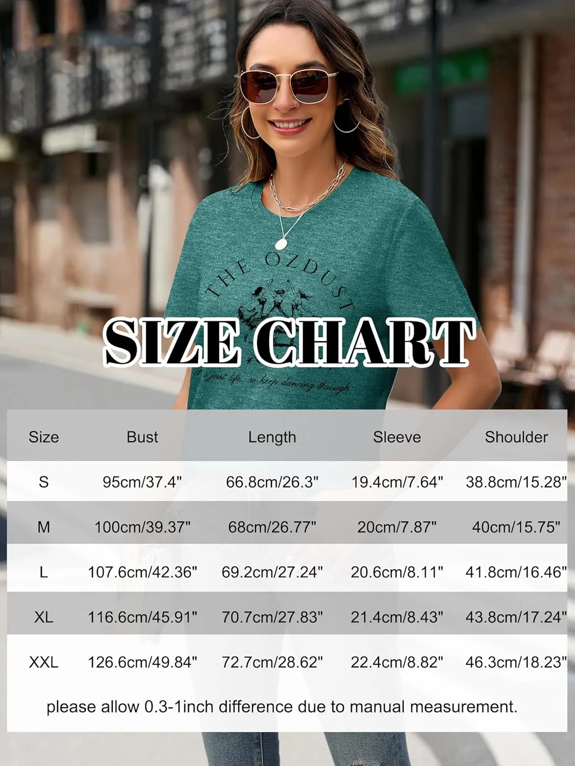 Musical Shirt Women Broadway Musical Tees Witch and Princess Changed for Good T Shirts The Ozdust Ballroom Short Sleeve Top