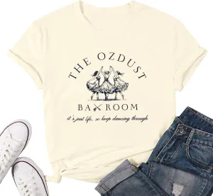 Musical Shirt Women Broadway Musical Tees Witch and Princess Changed for Good T Shirts The Ozdust Ballroom Short Sleeve Top