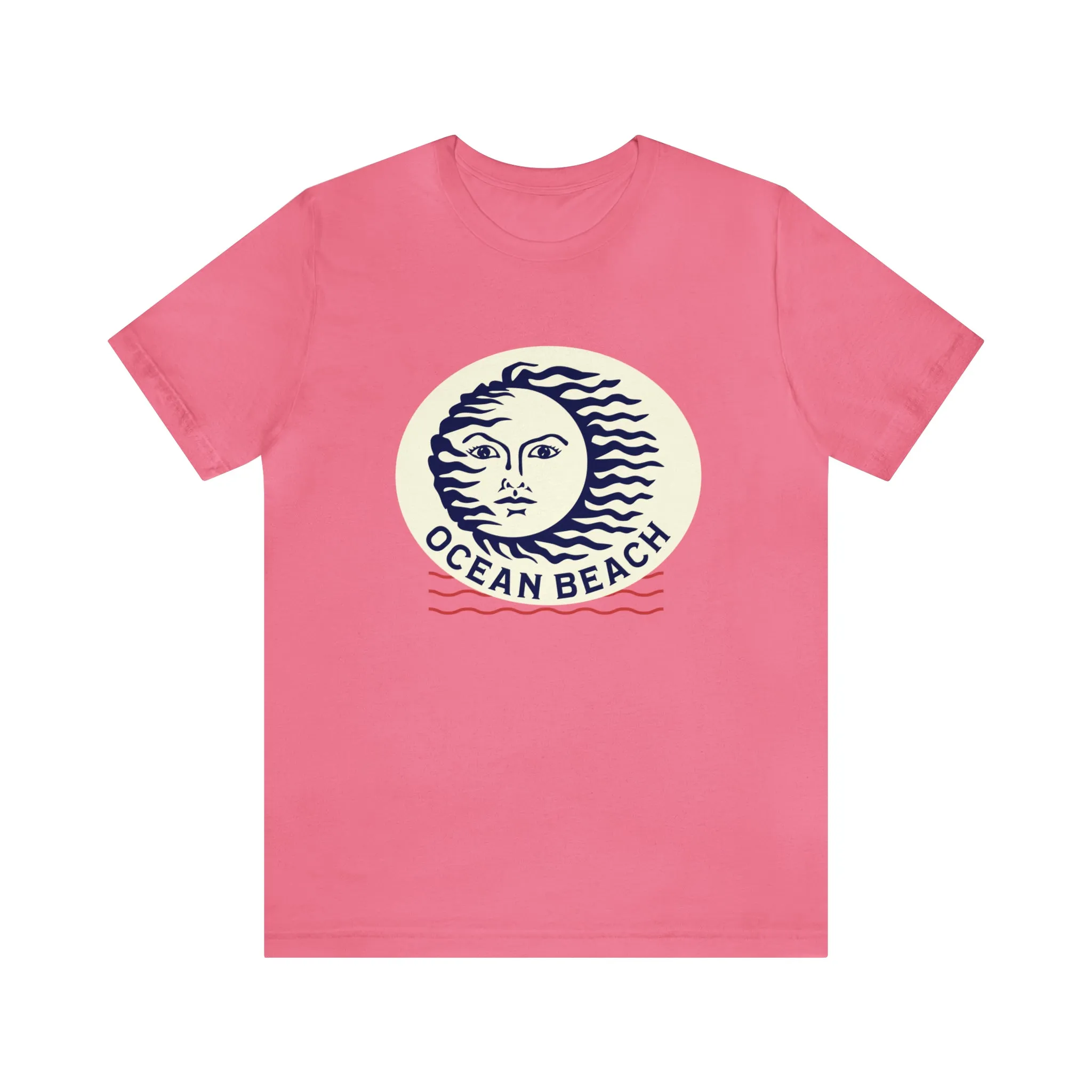 Ocean Beach Sun Unisex Soft Tee