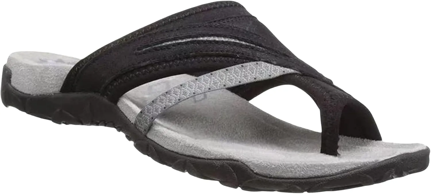 Orthopedic Sandals for Women Arch Support Sandals Women's Flip Flops, Plantar Fasciitis Comfort Sandal with Toe Ring Loop Clip Toe Flip Flops Slip on Comfortable Walking Slippers