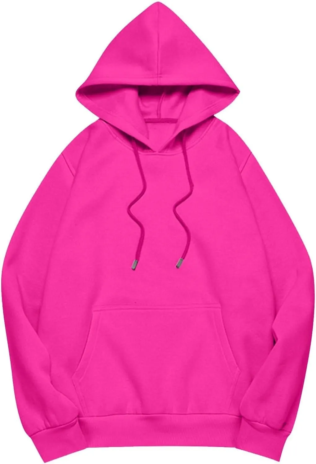 Oversized Hoodies for Women Winter Cute Drawstring Sweatshirts Pullover 2024 Fashion Solid Tops Trendy Casual Outfits