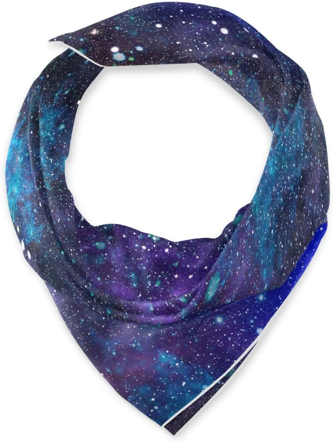 Oyihfvs Women's Square Silk Scarf Neckerchief Scarves Headscarf Shawl Polyester Wrap